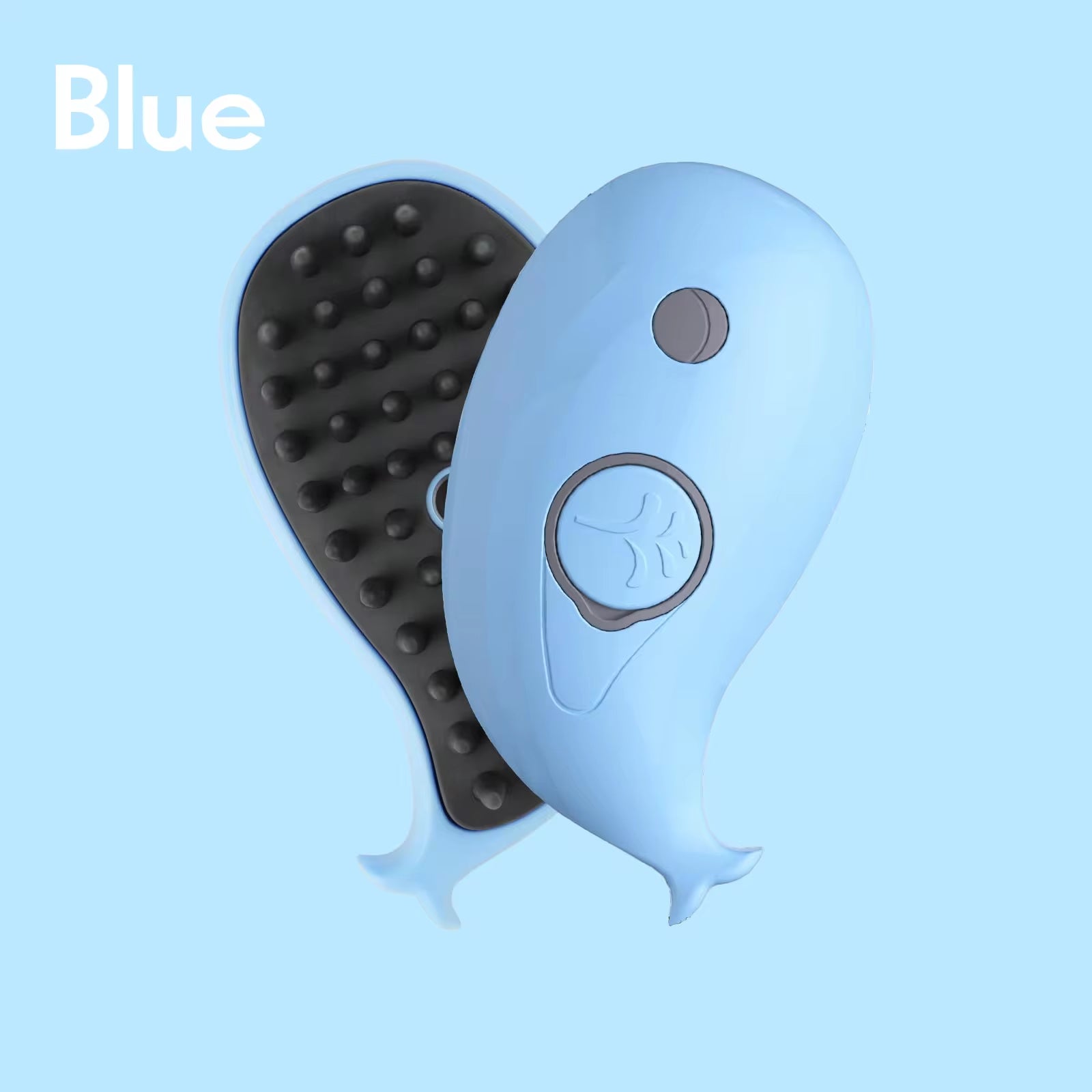 3-in-1 Electric Pet Grooming Brush with Steam, Spray, and Massage Functions for Cats and Dogs