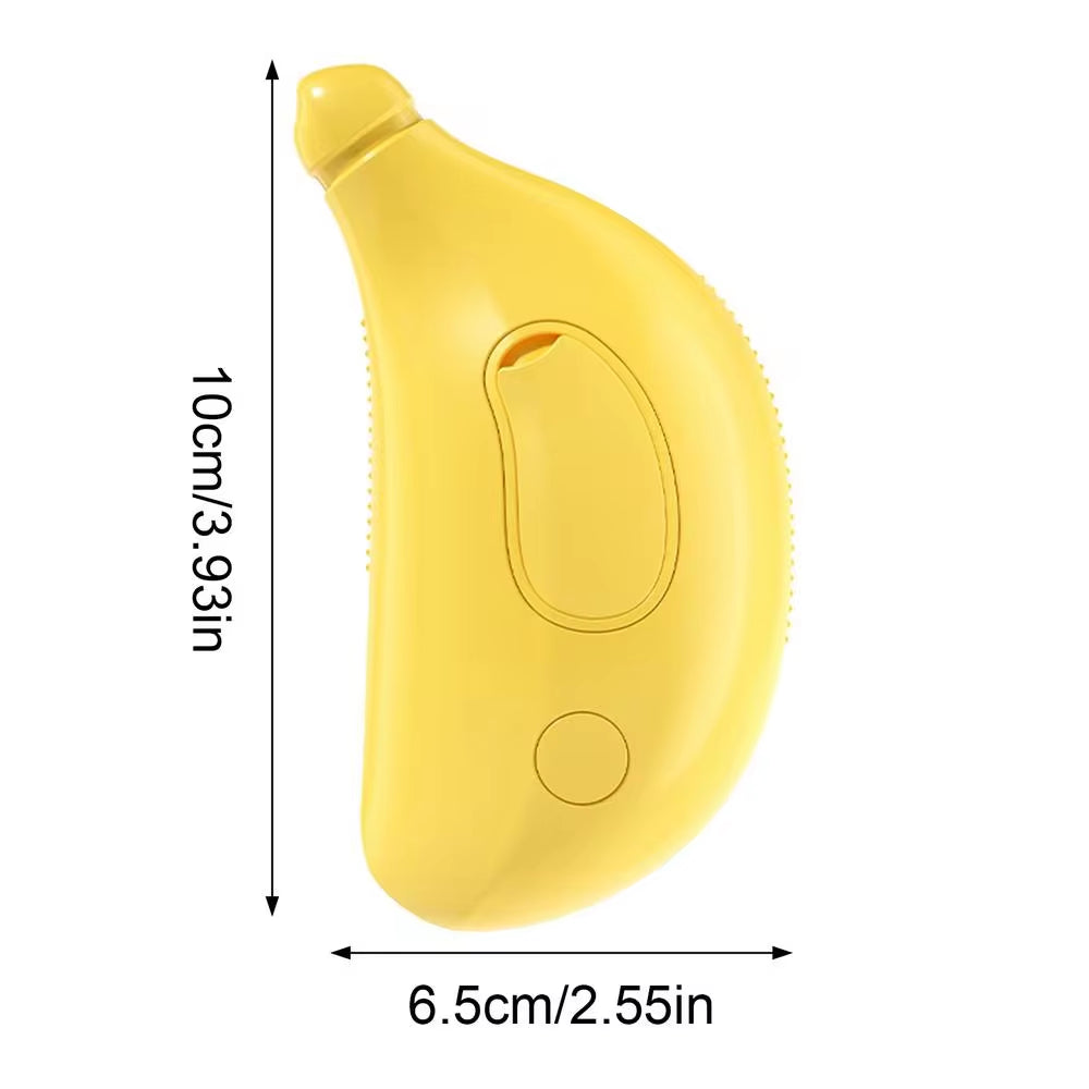 3-in-1 Electric Pet Grooming Brush with Steam, Spray, and Massage Functions for Cats and Dogs